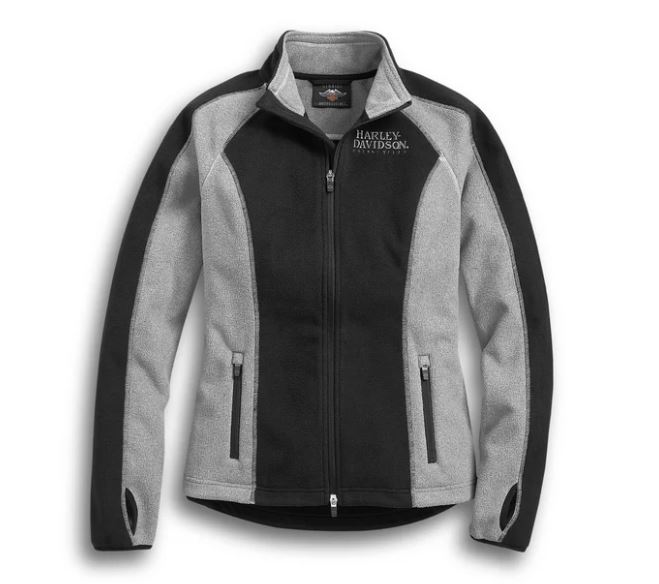 Fleece harley davidson jacket best sale